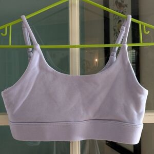 Zyia Thick Light Purple Sports Bra